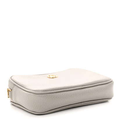 Dollar Calfskin Super Mini GG Marmont Chain Shoulder Bag Deep Grey