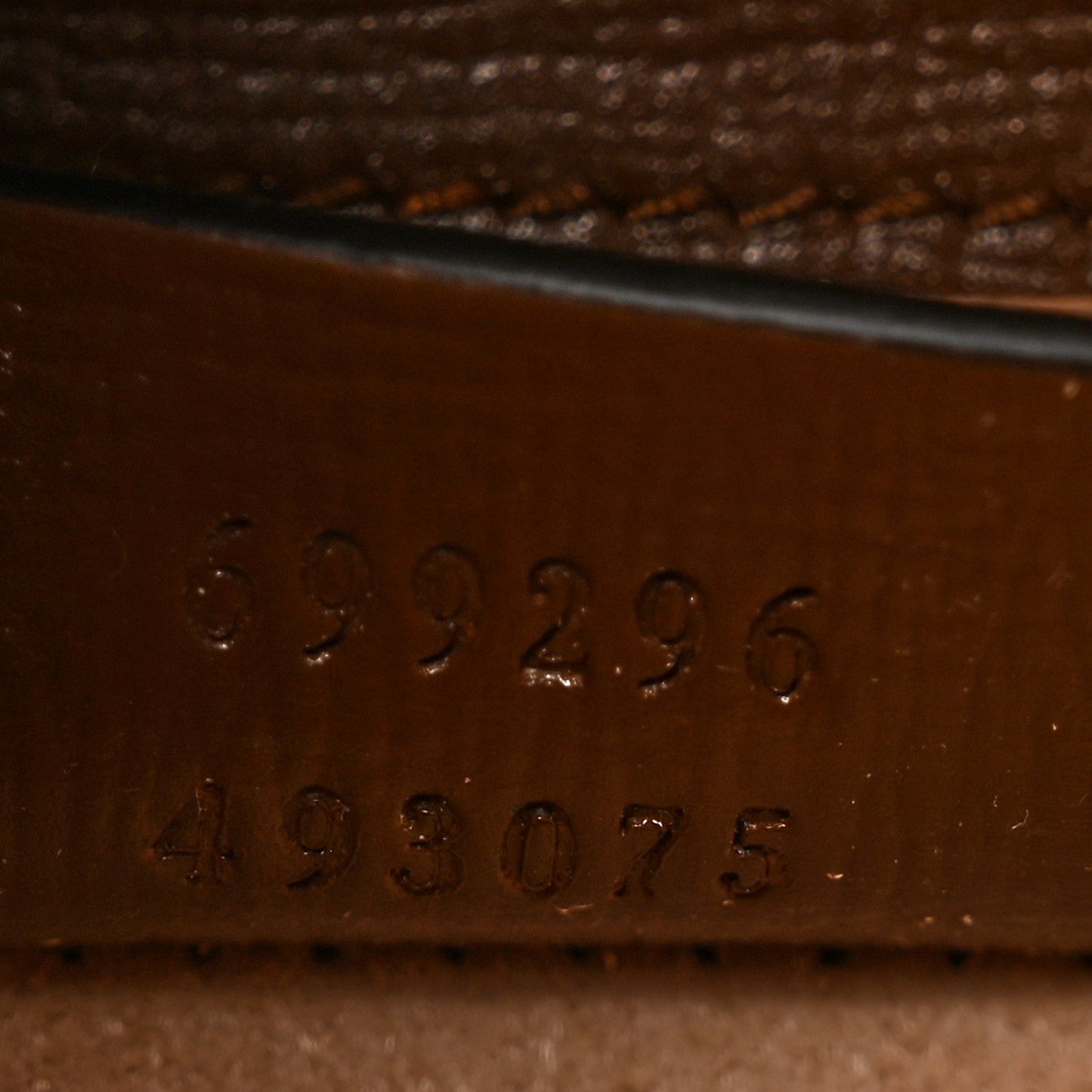 GG Supreme Monogram Mini Horsebit 1955 Shoulder Bag Beige Brown Sugar