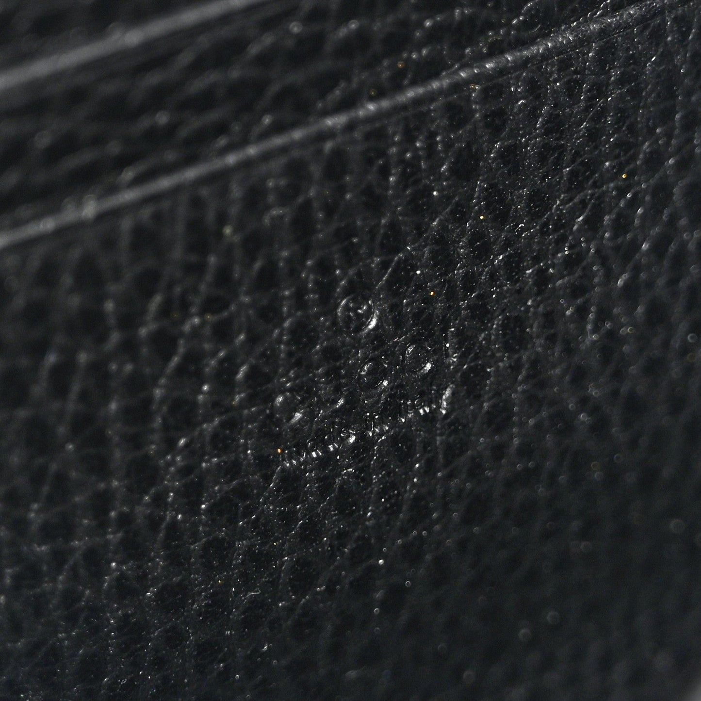 Calfskin Mini Dionysus Chain Wallet Black