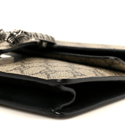 GG Supreme Monogram Mini Dionysus Shoulder Bag Black