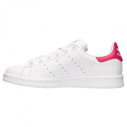 Adidas Original STAN SMITH Junior’s - FTWWHT/FTWWHT/BOPINK/FTWBLA/FTWBLA/ROSECL