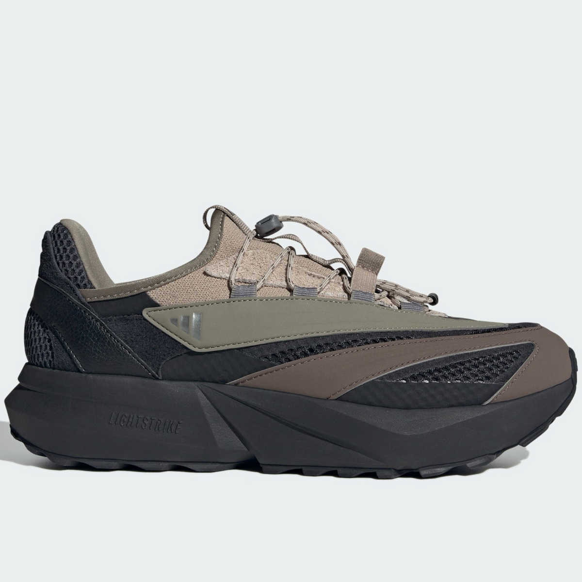 Adidas Original  LIGHTBLAZE VISTA Men’s -BLACK BEIGE/ OLIVE GREEN