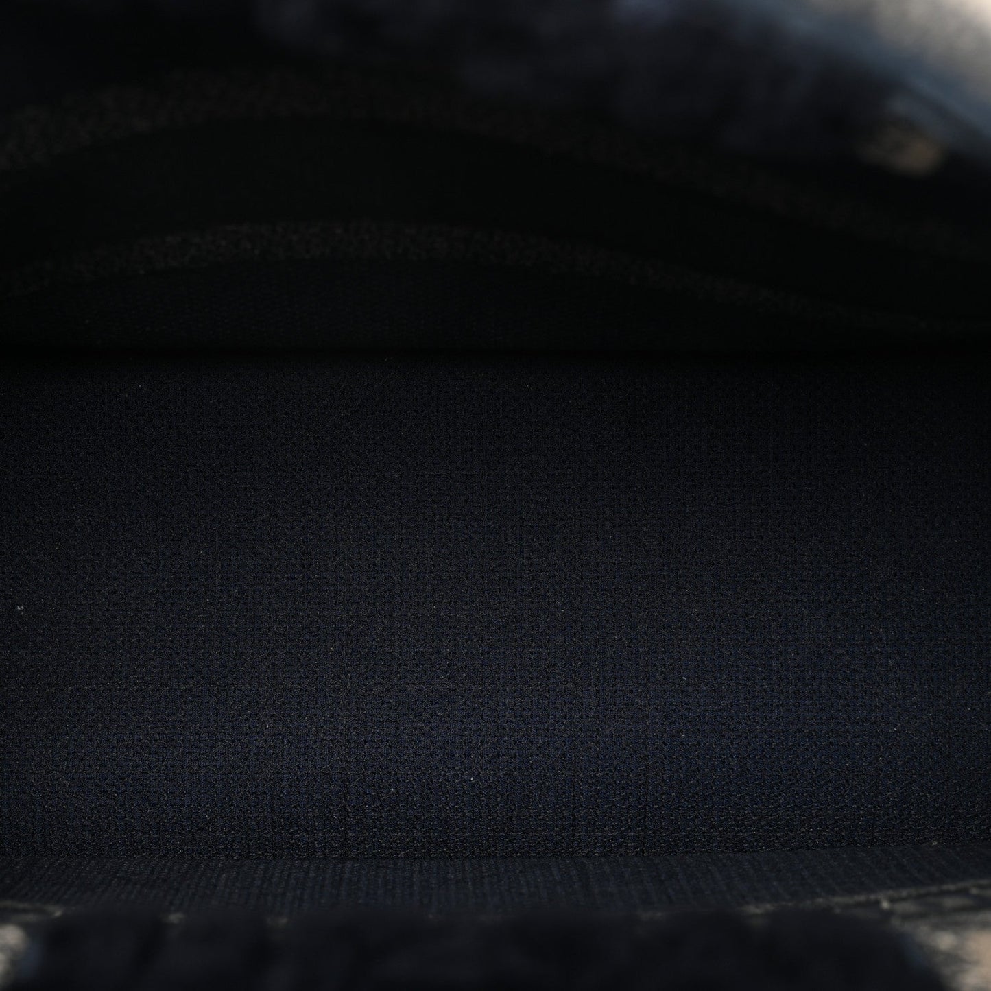 Shearling Cannage Medium Book Tote Deep Blue Natural
