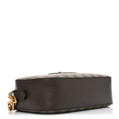 GG Supreme Monogram Web Neo Vintage Shoulder Bag Beige New Acero Crop