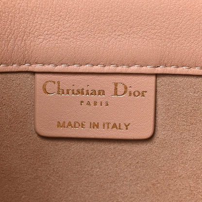 Calfskin Embossed Medium Book Tote Rose de Vents