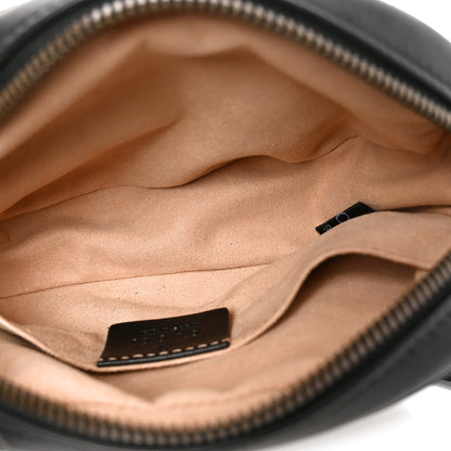 Calfskin Matelasse GG Marmont Belt Bag 95 38 Black