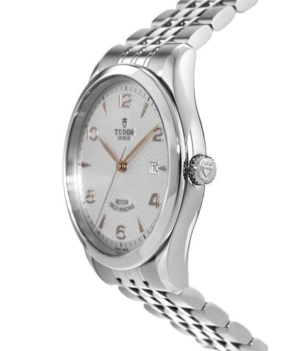 Tudor 1926 Automatic Diamonds Silver Dial Silver Steel Strap Watch for Men - M91650-0003