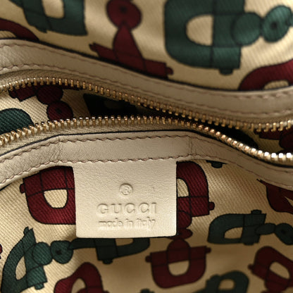 Guccissima Small Pelham Shoulder Bag Off White