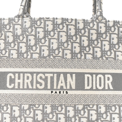 Oblique Medium Book Tote Grey