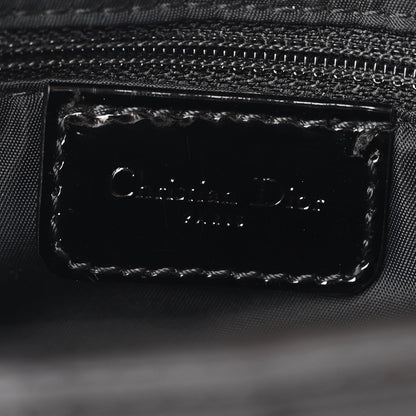 Nylon Saddle Bag Black
