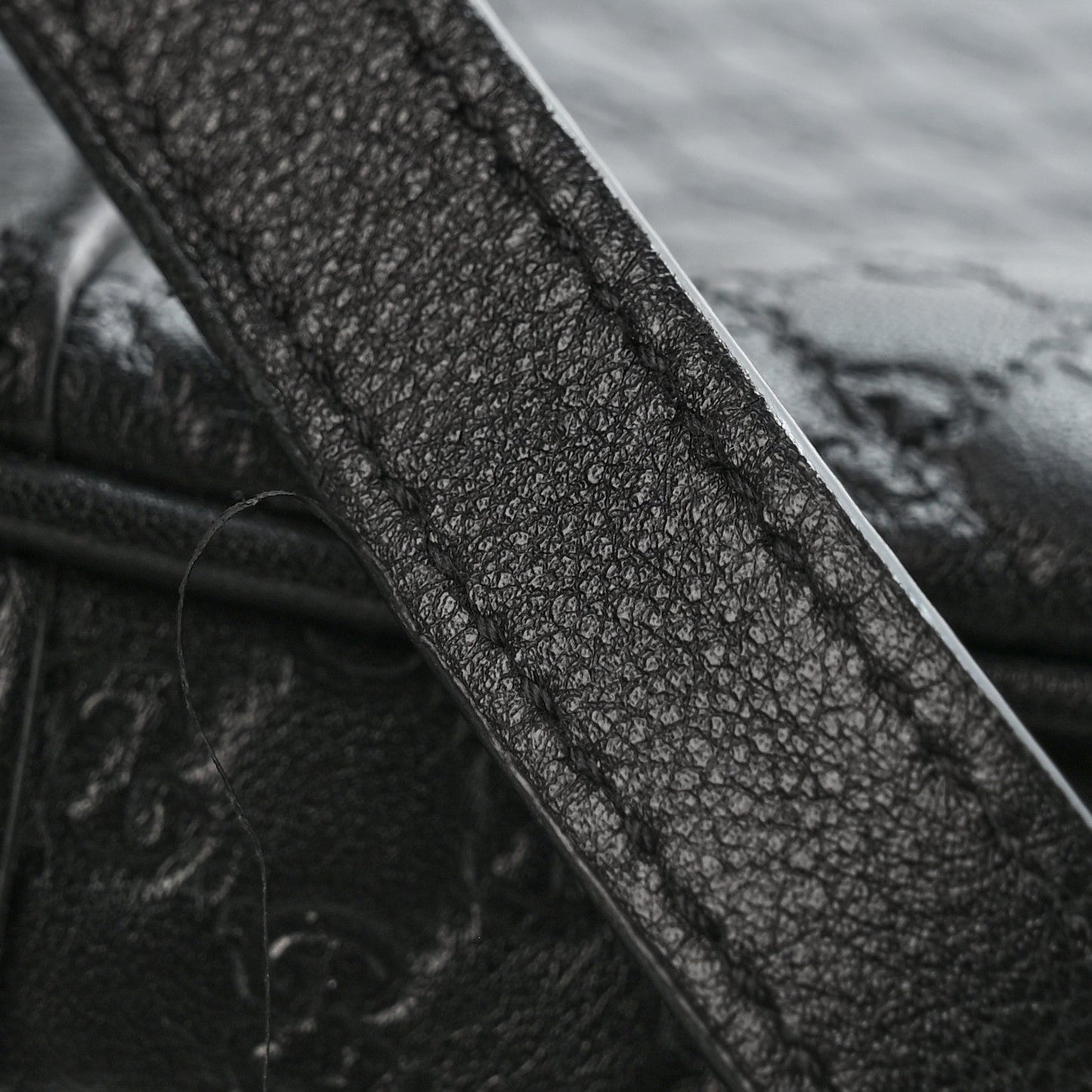 Microguccissima Mini Bree Messenger Bag Black