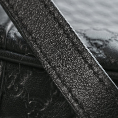 Microguccissima Mini Bree Messenger Bag Black