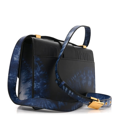 Box Calfskin Tie Dye 30 Montaigne Flap Bag Multicolor