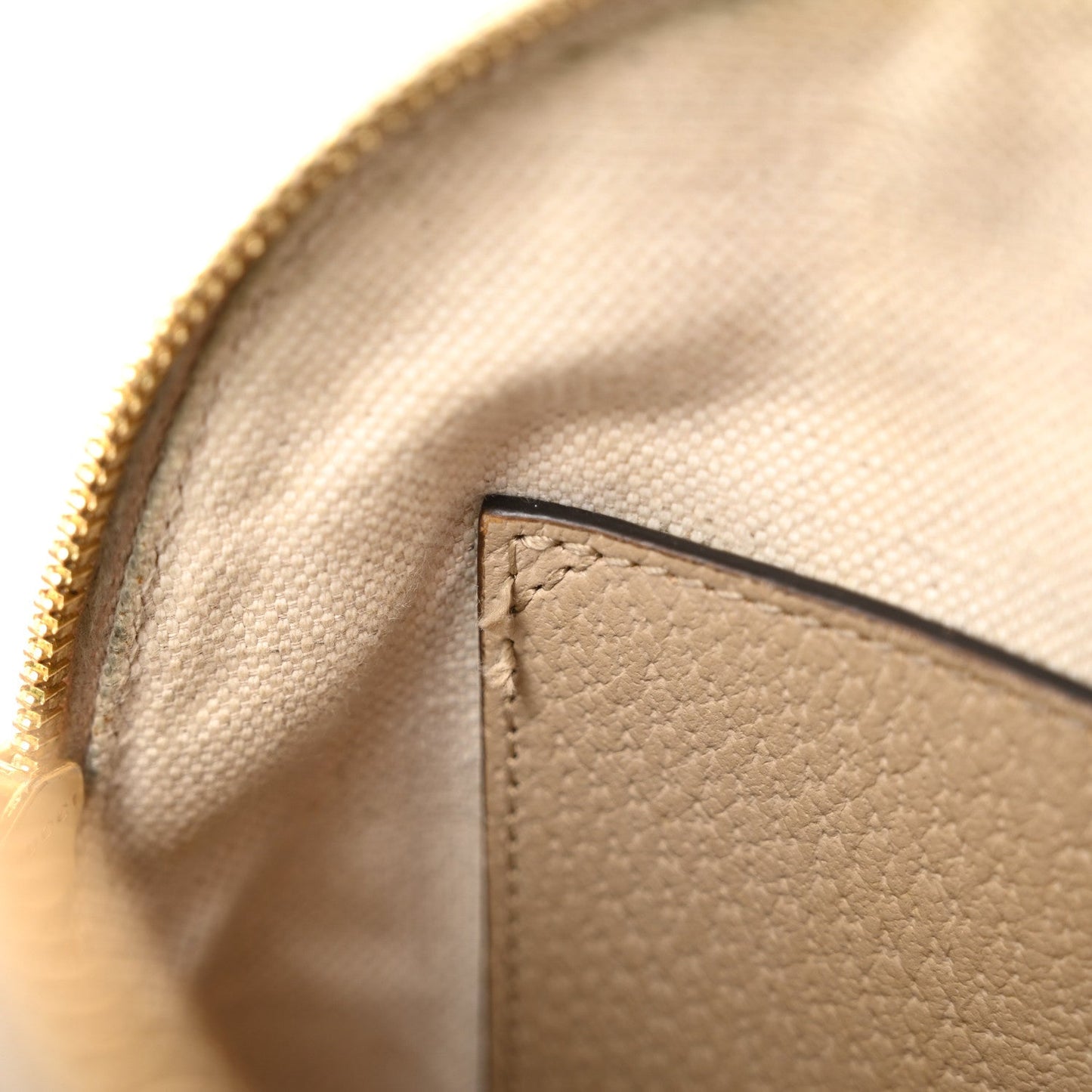 GG Supreme Monogram Textured Dollar Calfskin Web Small Ophidia Dome Shoulder Beige Mystic White Oatmeal