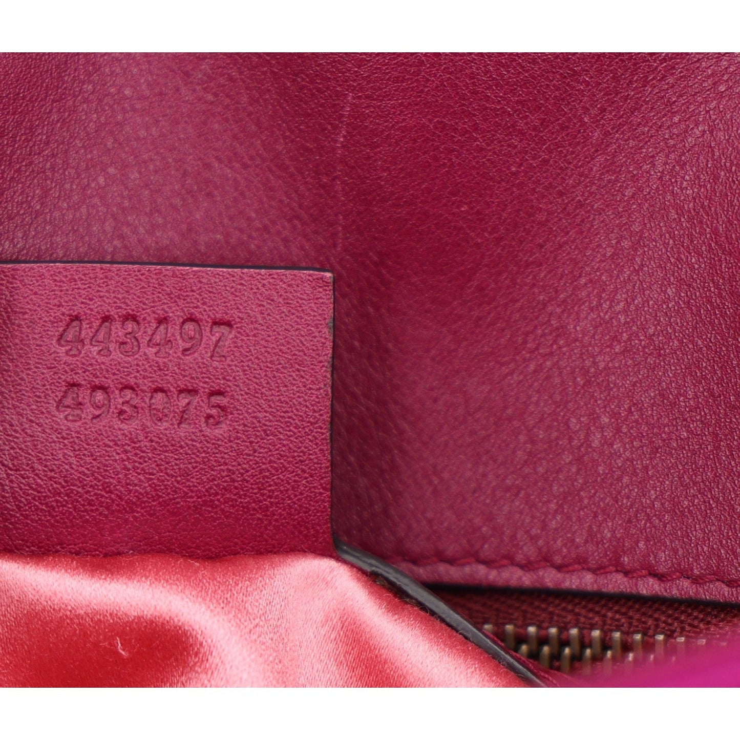 Velvet Matelasse Medium GG Marmont Shoulder Bag Fuchsia Violet Cyclamen