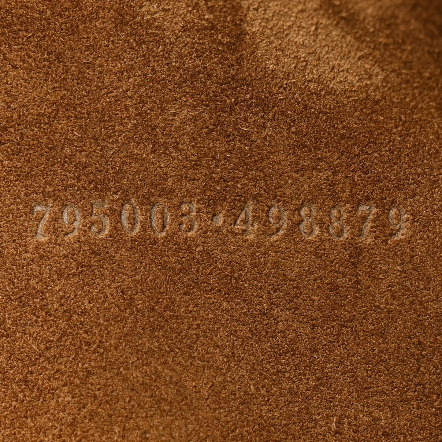 Suede GG Debossed Large Dionysus Shoulder Bag Brown