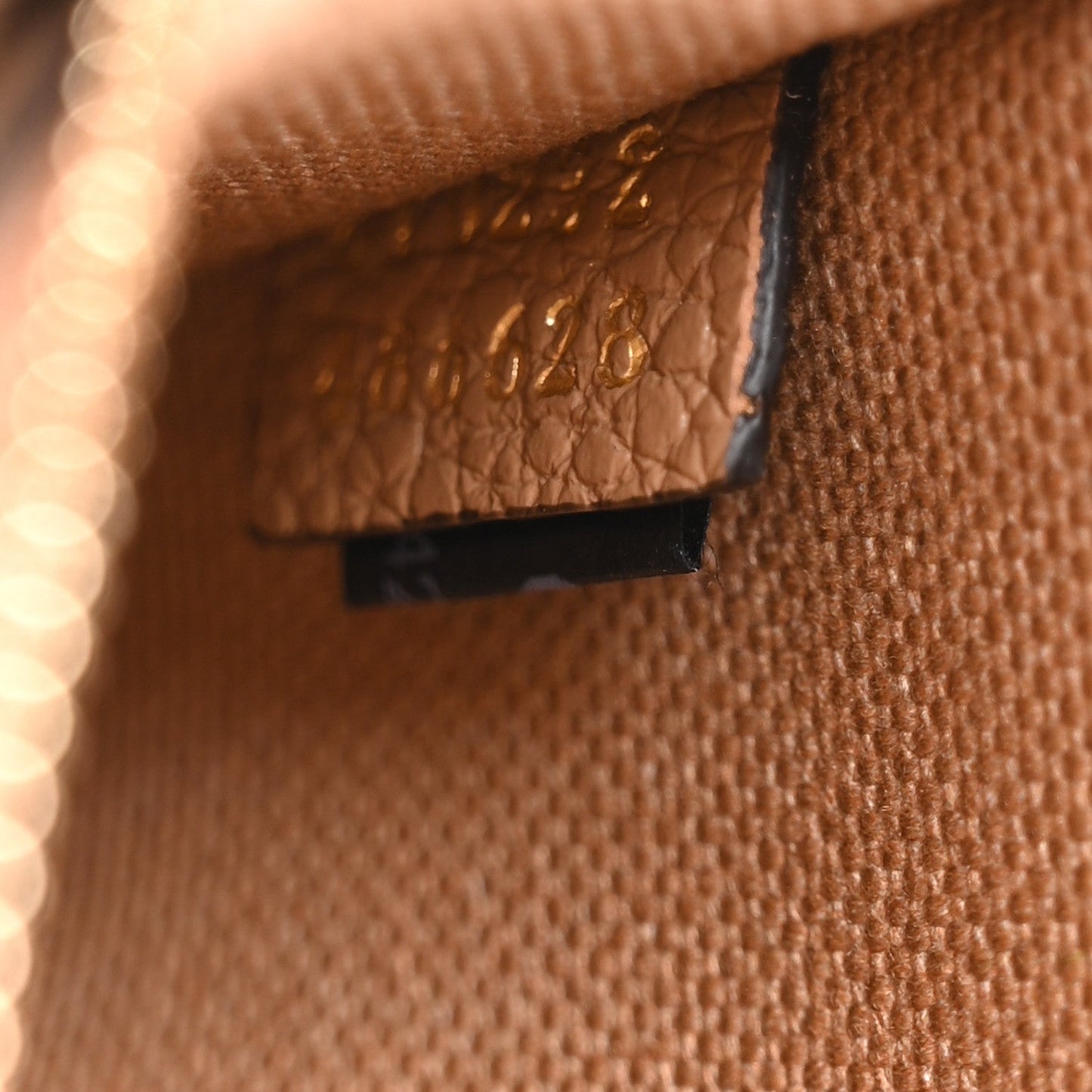 Grained Calfskin Web Medium Jackie 1961 Hobo Taupe