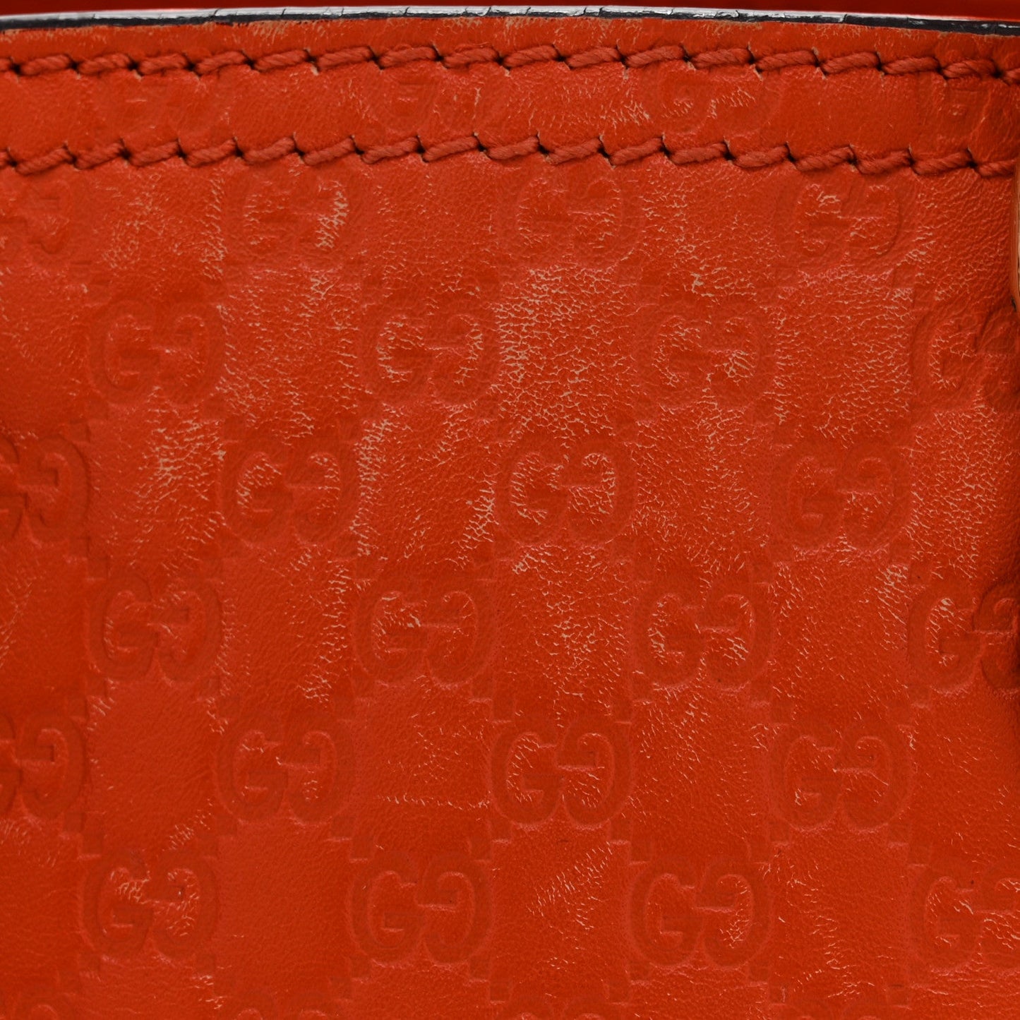 Microguccissima Small Bree Tote Sun Orange