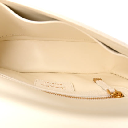 Calfskin Cannage Small Caro Bag Ivory
