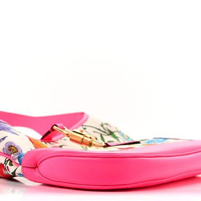 Canvas Flora Medium Jackie Hobo Fuchsia