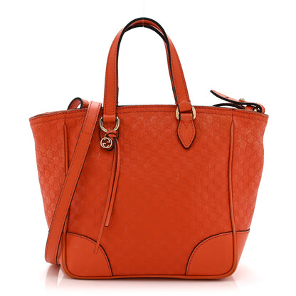 Microguccissima Small Bree Tote Sun Orange