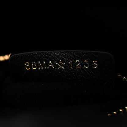 Lambskin Cannage Small Lady Dior Black