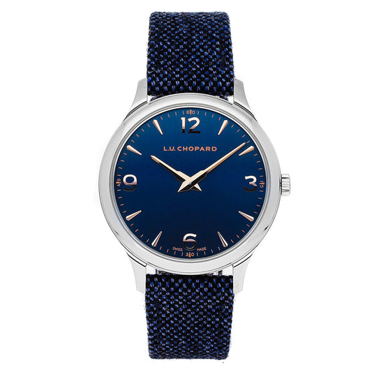 Chopard Men's 168592-3002 L.U.C XP Blue Dial Watch