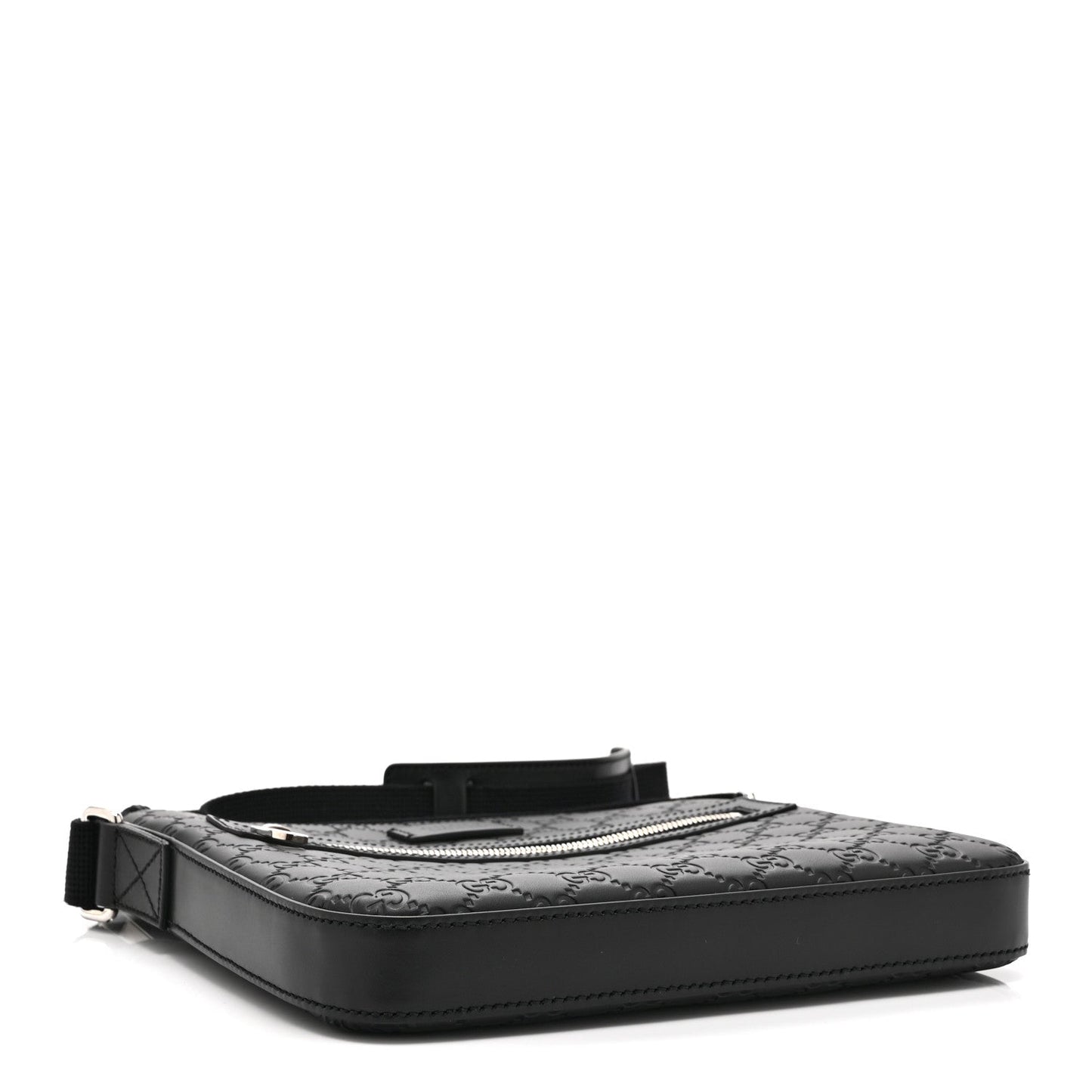Guccissima Signature Small Messenger Bag Black