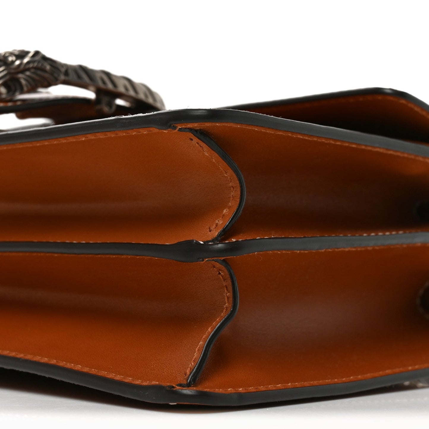 Calfskin Small Dionysus Shoulder Bag Harness Brown