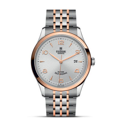 Tudor 1926 Automatic Silver Dial Two Tone Steel Strap Watch for Men - M91651-0001