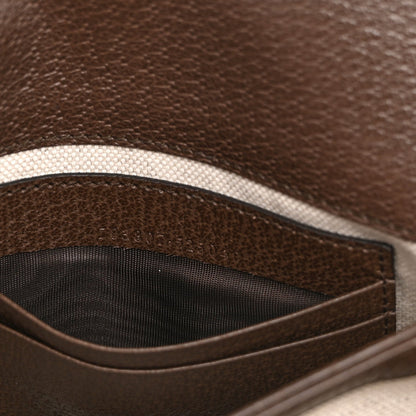 GG Supreme Monogram Textured Dollar Calfskin Blondie Belt Bag 85 34 Beige Ebony New Acero