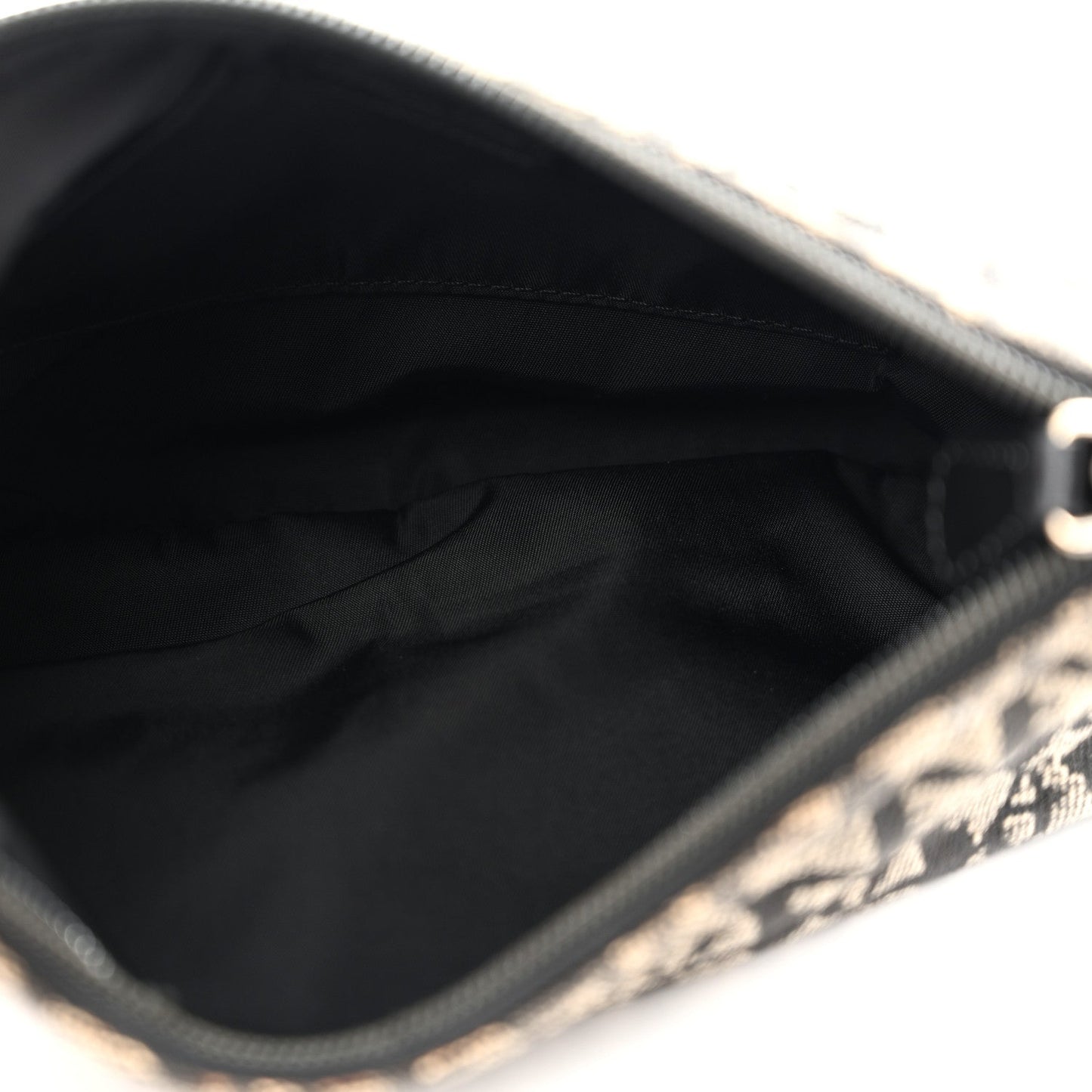Monogram Shoulder Bag Pochette Black