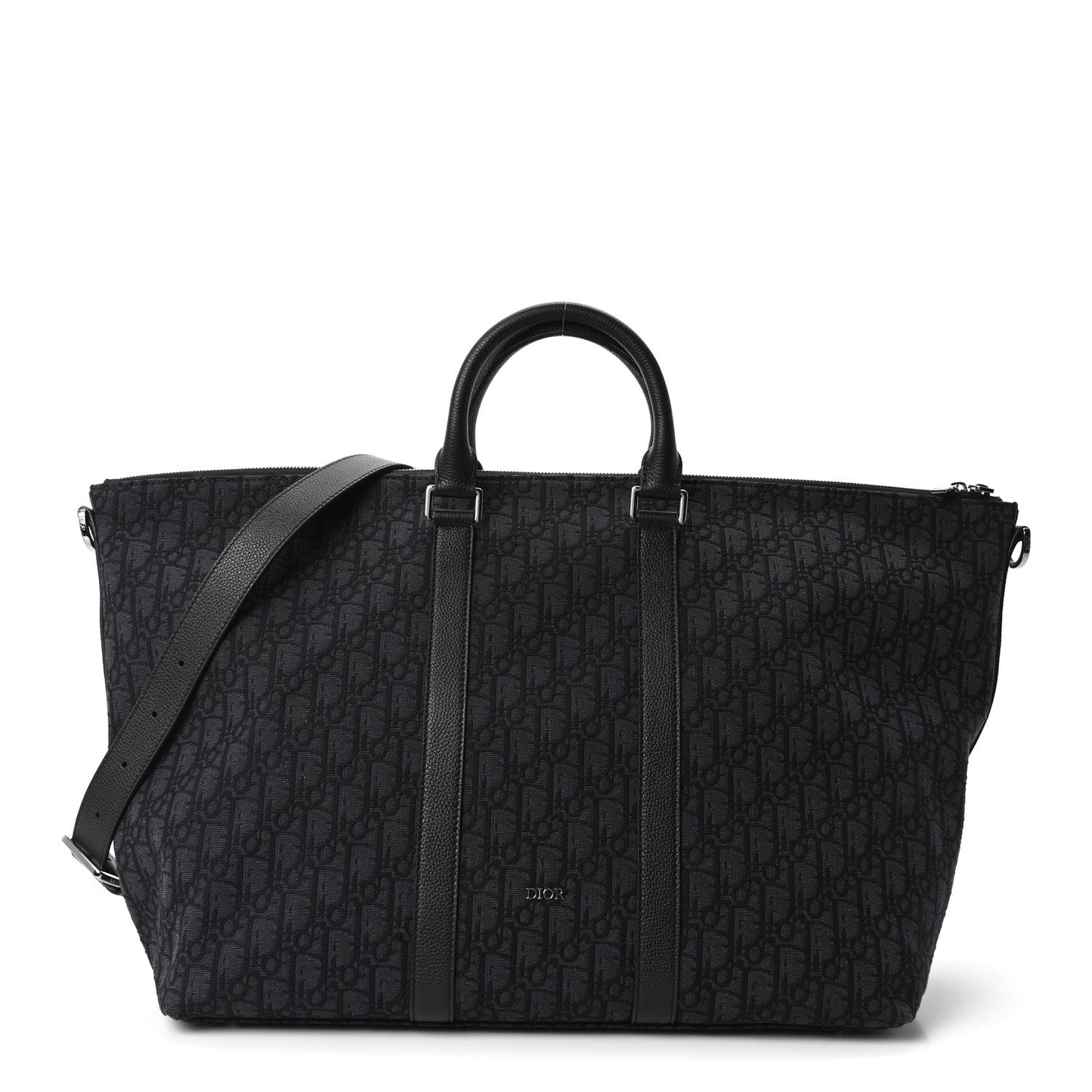 Maxi Oblique Jacquard Weekender 40 Black