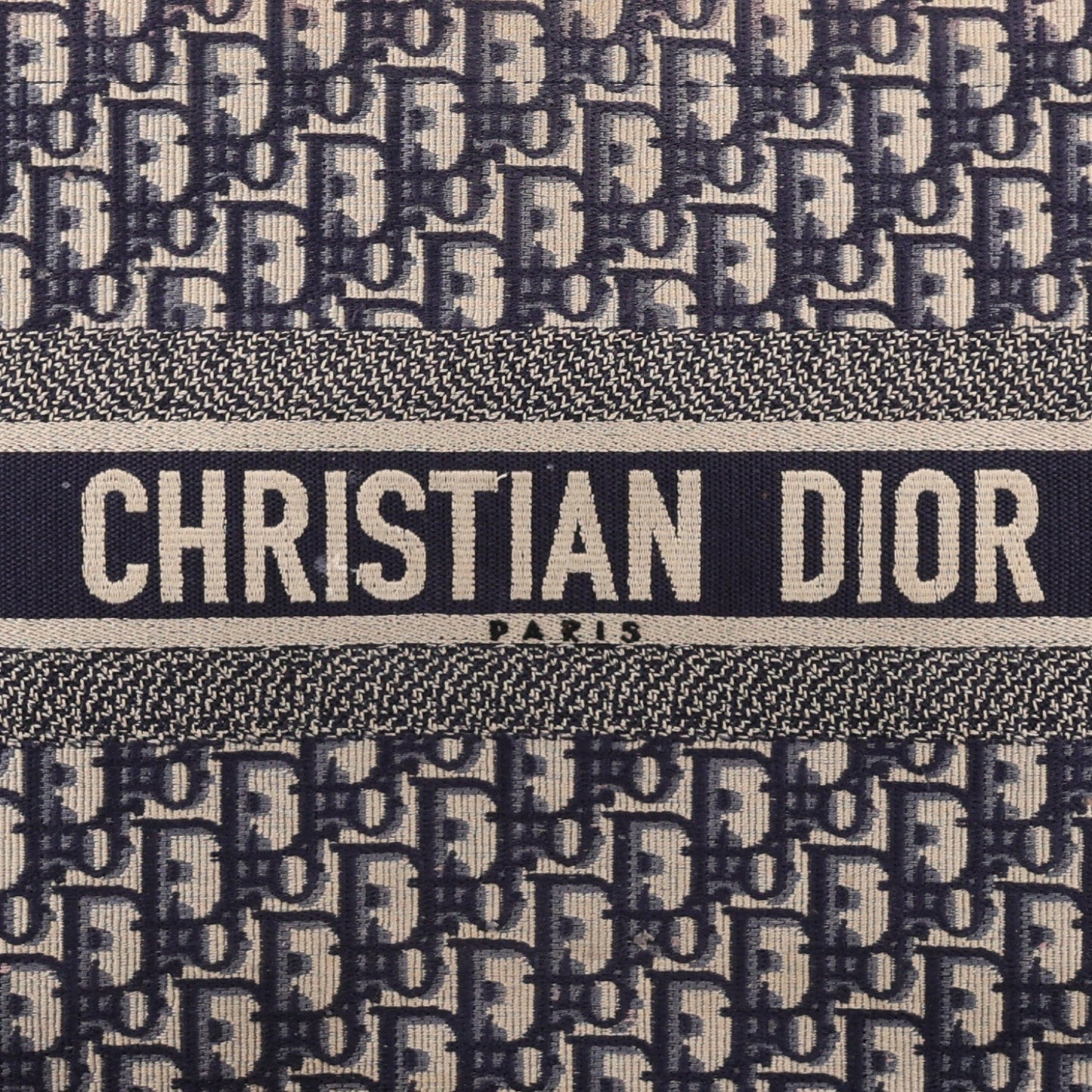 Oblique Medium Book Tote Blue Multicolor