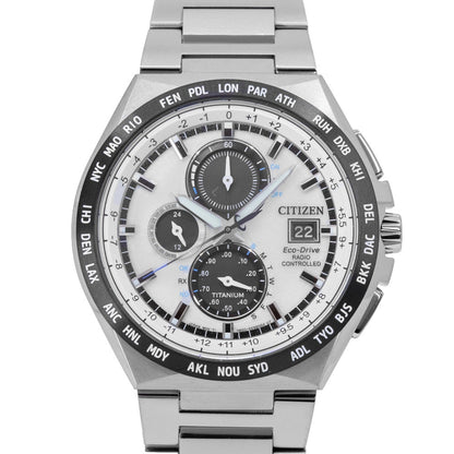 Citizen AT8238-84A Super Titanium Radio Eco-Drive Chrono