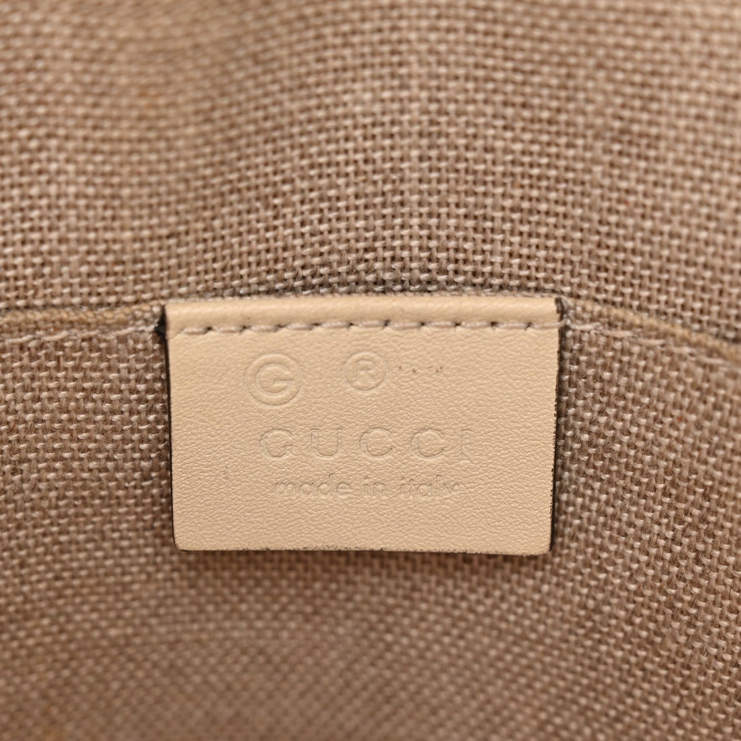 Soft Microguccissima Mini Dome Bag Ivoire