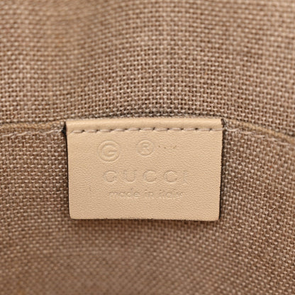 Soft Microguccissima Mini Dome Bag Ivoire