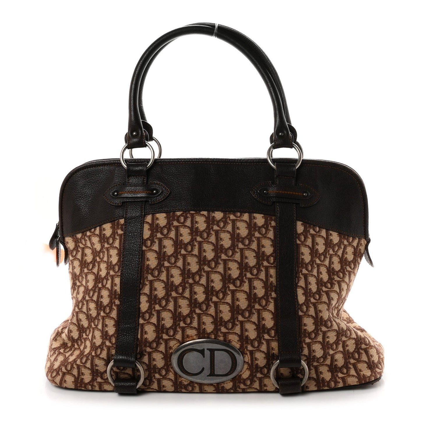 Monogram Traveler Satchel Brown