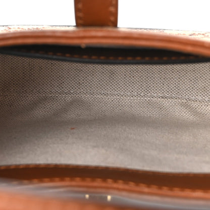 New Canvas Charisma Calfskin Crystal GG Monogram Mini Jackie 1961 Hobo Camel Ebony