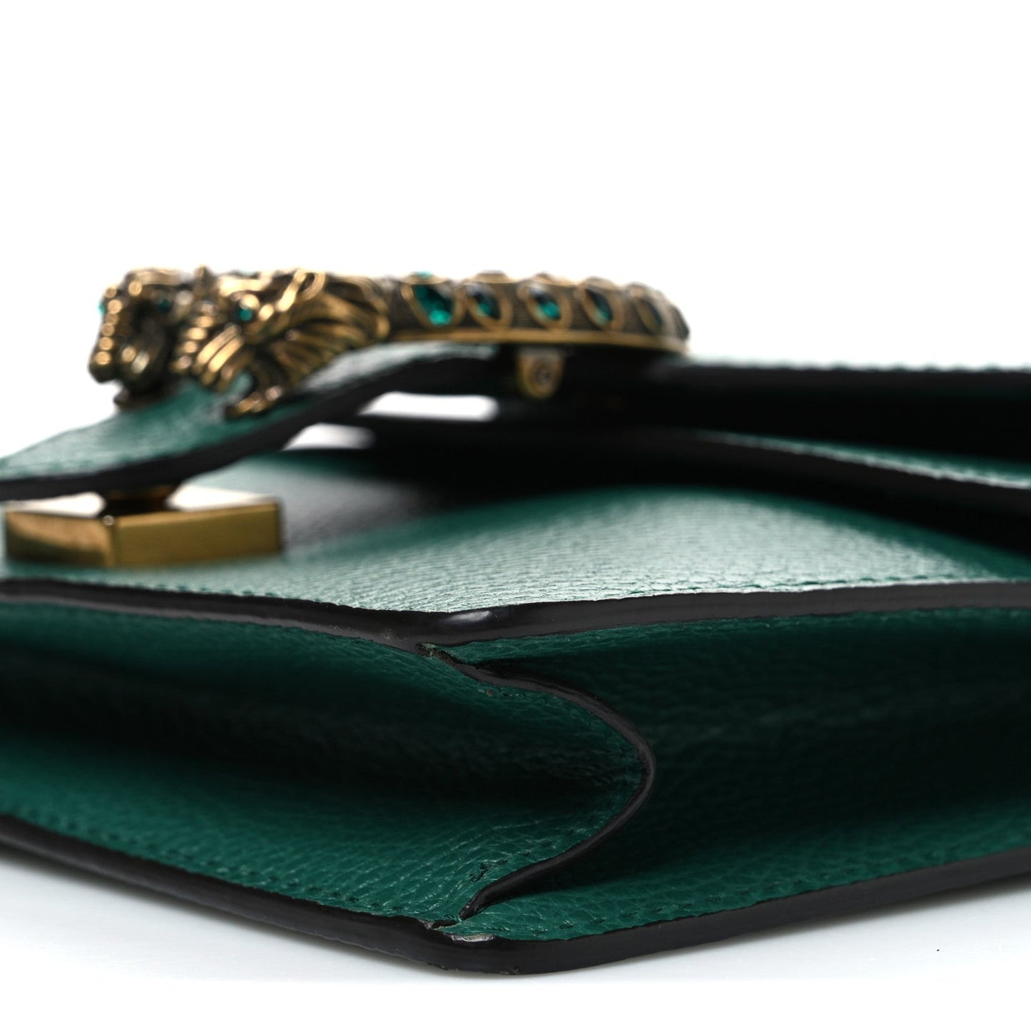 Calfskin Mini Dionysus Shoulder Bag Emerald
