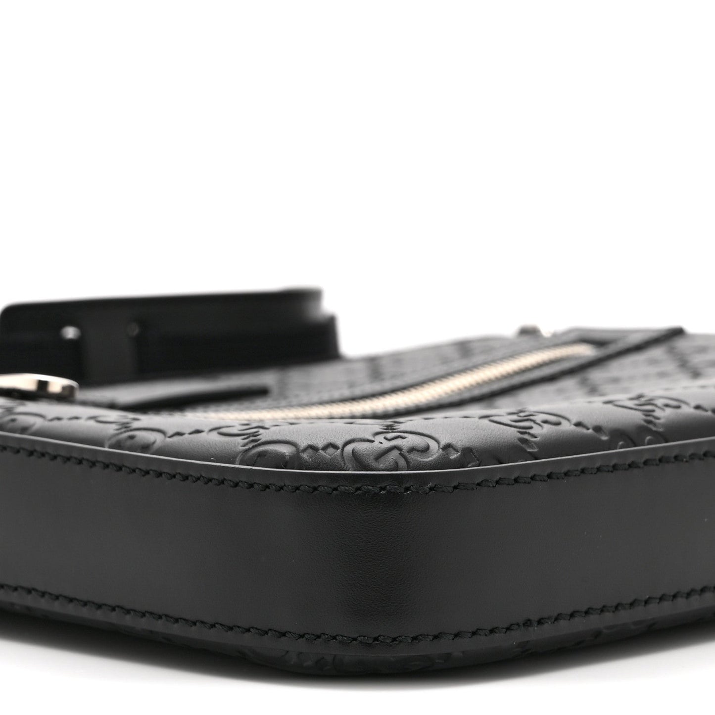 Guccissima Signature Small Messenger Bag Black