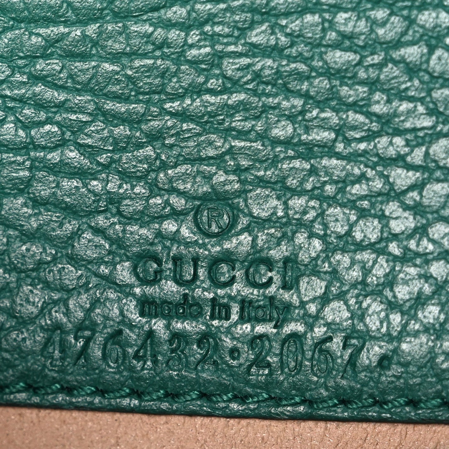Calfskin Super Mini Dionysus Shoulder Bag Emerald