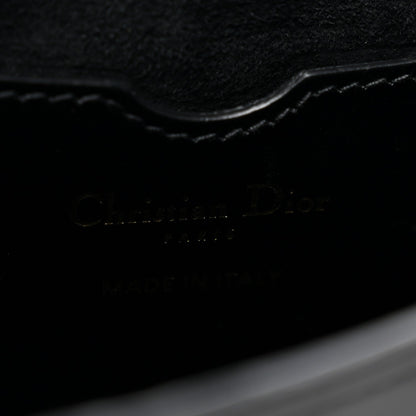 Box Calfskin Medium Bobby Flap Black