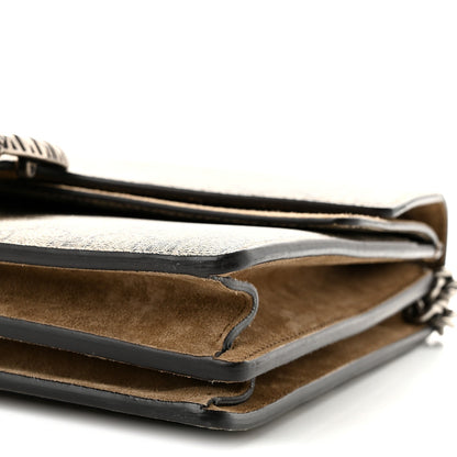 GG Supreme Monogram Medium Dionysus Shoulder Bag Taupe