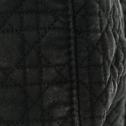 Nylon Cannage Large Lady Dior Black