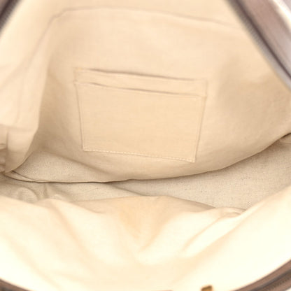 GG Supreme Monogram Medium Ophidia Day Backpack Brown