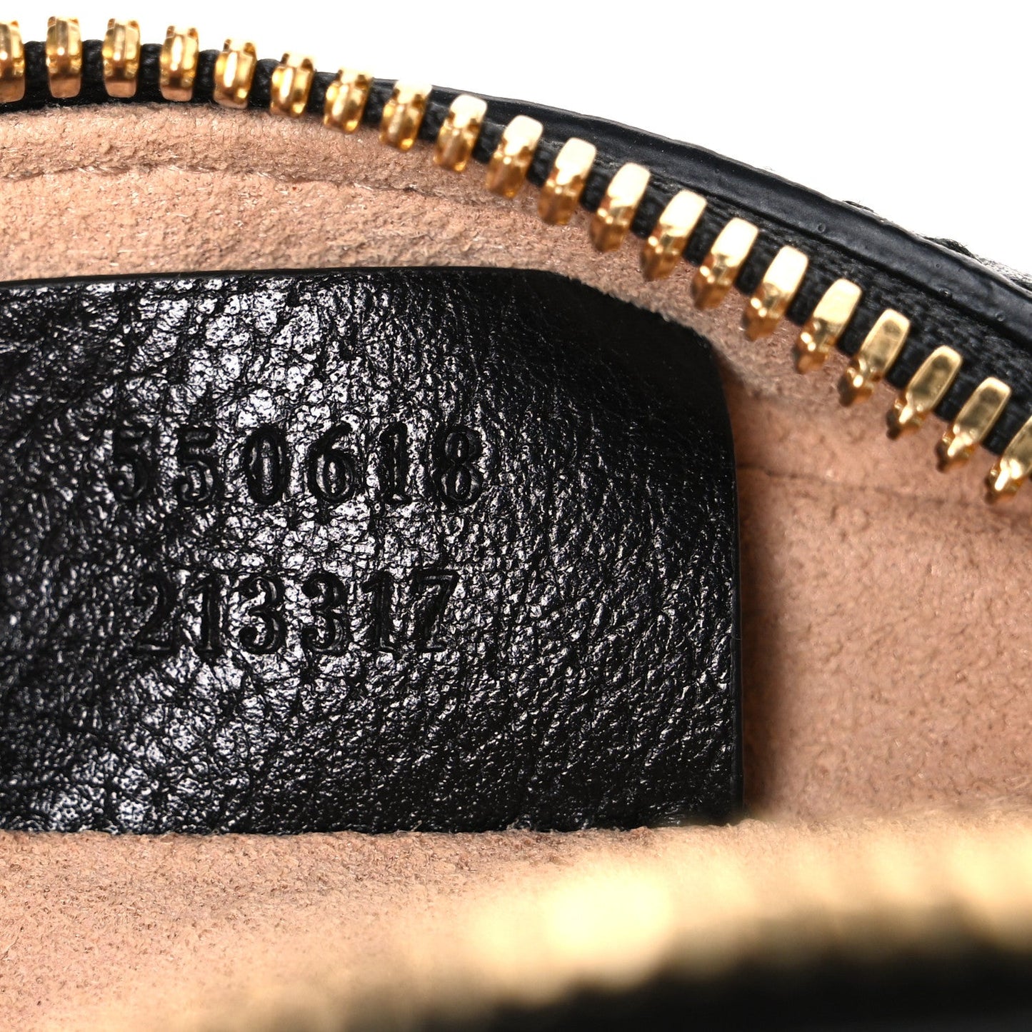 Grained Calfskin Web Mini Ophidia Round Shoulder Bag Black