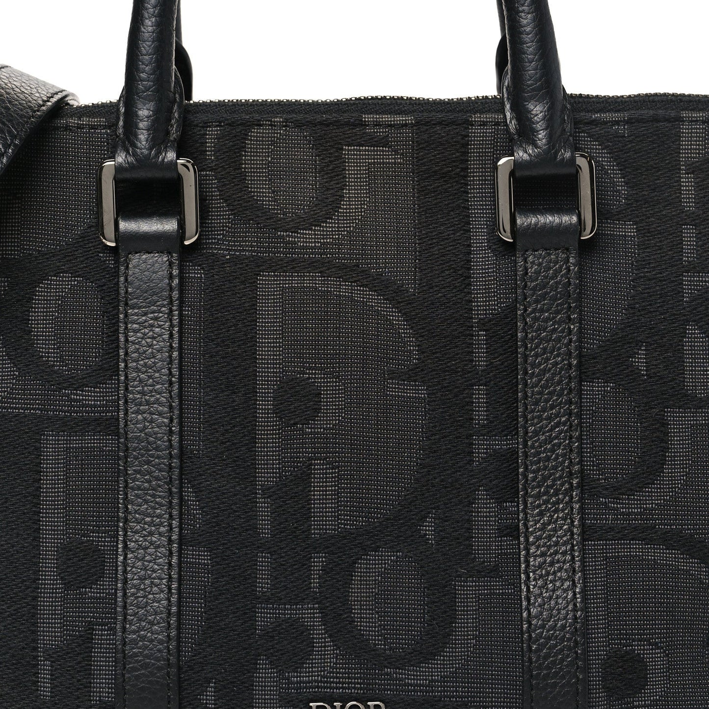 Maxi Oblique Jacquard Weekender 25 Black