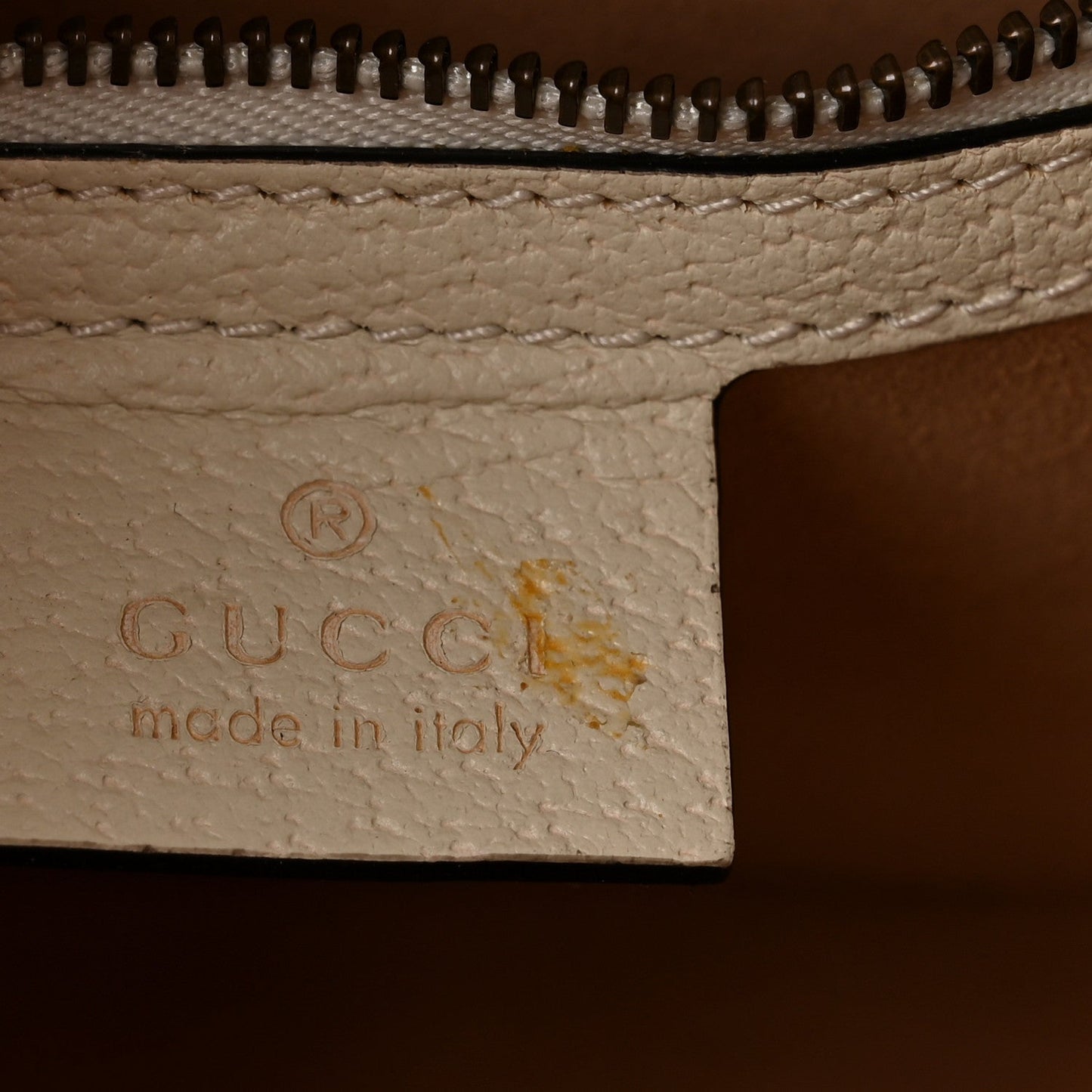 GG Supreme Monogram Small Queen Margaret Top Handle Bag White