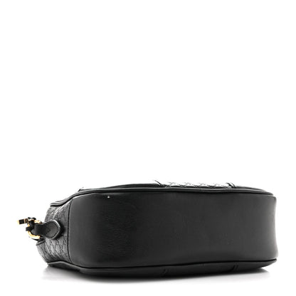 Microguccissima Mini Bree Messenger Bag Black